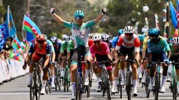 Baku-Khankendi - Marco Manenti remporte la 4e étape, premier succès chez les pros