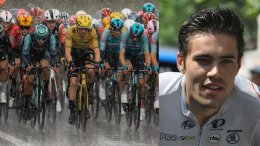 Tour d'Italie - Tom Dumoulin : «Je n'ai jamais vu de telles conditions»