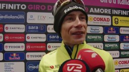Tour d'Italie - Jonas Vingegaard : «Je me sens en très bonne forme, c'est agréable»
