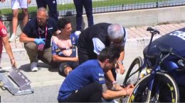 Tour d'Italie - Abandon d'un coureur clé de la Pinarello-Q36.5 sur la 8e étape