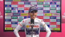 Tour d'Italie - Afonso Eulalio : «J'ai encore le maillot blanc à défendre»