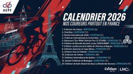 Crtérium - Le calendrier à jour des Critériums pros d'après Tour de France 2026