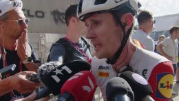 Tour d'Italie - Derek Gee : «Ce fut tellement dur, c'était très désordonné...»