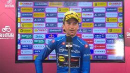 Tour d'Italie - Giulio Ciccone : «Le Maillot Bleu ? Un de ceux que je préfère...»