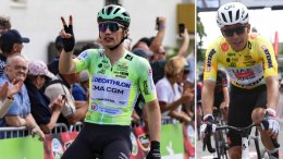 Boucles de la Mayenne - Olav Kooij bat Pedersen sur la 3e étape, Cosnefroy sacré