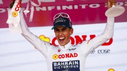 Tour d'Italie - Afonso Eulalio : «Ça a été un rêve de vivre tout ce Giro...»