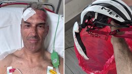 Route - Grosse frayeur pour Andrea Agostini, victime d'une lourde chute à vélo