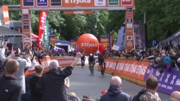 Tour de Wallonie - Arnaud De Lie vainqueur de la 4e étape après un sprint colossal