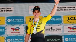 Tour Auvergne-Rhône-Alpes - Wout Van Aert quitte le Tour Auvergne-Rhône-Alpes