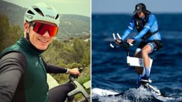 Sport - Chris Froome se lance un nouveau défi fou... à pédalo !