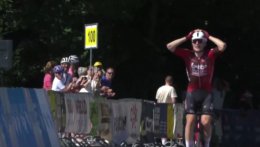 GP Gippingen - Liam Slock s'impose en tombant, Julian Alaphilippe 5e !