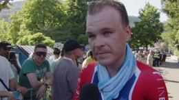 Tour de Suisse - Tobias Foss, 3e à l'arrivée : «C'était un chrono percutant...»