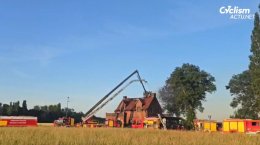 Paris-Roubaix - Le mythique Café de l'Arbre à Gruson victime d'un violent incendie