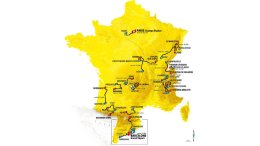 Tour de France - A J-6… le parcours et les profils des 21 étapes du Tour 2026