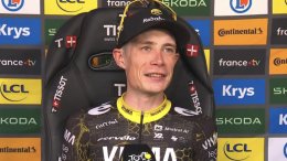 Tour de France - Jonas Vingegaard : «Je n'ai pas eu à faire grand-chose»