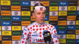 Tour de France - Tadej Pogacar : «Content que la journée soit terminée...»