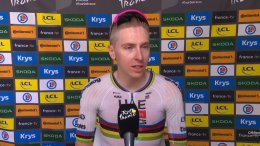 Tour de France - Tadej Pogačar : «On a essayé, tout donné et gagné !»