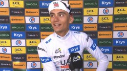 Tour de France - Isaac Del Toro : «Tellement heureux de voir Tadej...»