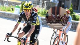 Tour de France - Bruno Armirail a chuté après un coup d'un adversaire