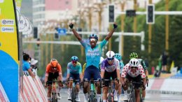 Tour of Qinghai - Henok Mulueberhan remporte la 3e étape au sprint
