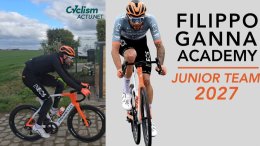 Annonce 2027 - Filippo Ganna Academy... le projet 2027 s'oriente vers les Juniors