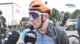 Tour de France - Kévin Vauquelin : «Je n'avais pas les jambes»