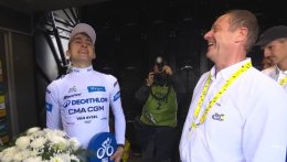Tour de France - Paul Seixas... talent, culot et taquin avec le boss du Tour