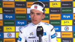 Tour de France - Isaac Del Toro : «Soit je percutais Pogacar, soit je tombais seul»