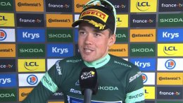 Tour de France - Mads Pedersen : «La journée ne s'est pas trop mal passée»