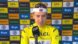 Tour de France - Tadej Pogacar : «C'est vraiment dommage de perdre Brandon McNulty»
