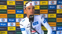 Tour de France - Isaac Del Toro : «Brandon McNulty est un super gars, c'est triste»