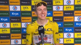 Tour de France - Tadej Pogacar : «L'ambiance dans l'Alpe d'Huez était folle»