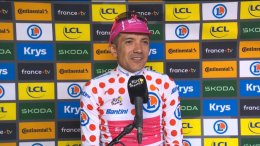 Tour de France - Richard Carapaz :«On avait une chose en tête... Le maillot à pois»
