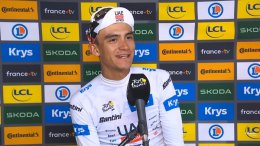 Tour de France - Isaac Del Toro : «Dans le final, j'avais très peur...»