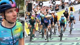 Tour de France - Max Kanter, 4e : «Pas mauvais mais j'aurais aimé gagner»