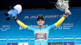 Tour du Danemark - Wout van Aert : «Vraiment heureux de vivre un tel moment...»