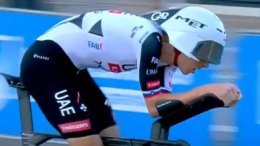 Tour d'Espagne - Tadej Pogacar remporte le chrono de la 1ère étape pour 9 centièmes