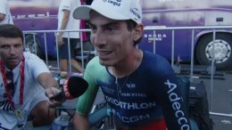 Tour d'Espagne - Léo Bisiaux : «L'objectif était de ne pas tomber, je suis content»