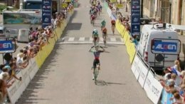Tour de l'Avenir - Aubin Sparfel remporte la 4e étape, Driesen devient leader !