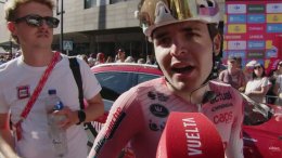 Tour d'Espagne - Jarno Widar : «Je pense pouvoir bien dormir ce soir»
