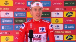 Tour d'Espagne - Tadej Pogacar : «On a contrôlé l'étape»