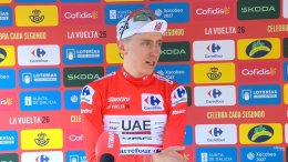 Tour d'Espagne - Tadej Pogacar : «Nous ne somme pas là pour nous amuser»