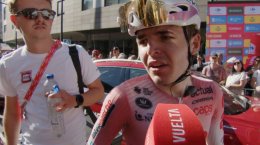 Tour d'Espagne - Jarno Widar : «J'en ai rien à faire de perdre du temps au général»