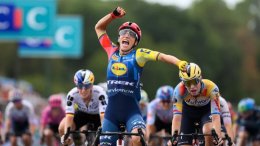 Classic Lorient - Elisa Balsamo coiffe sur la ligne Mischa Bredewold