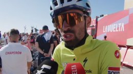 Tour d'Espagne - Valentin Paret-Peintre : «Le peloton est revenu à une vitesse...»