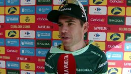 Tour d'Espagne - Wout van Aert : «On espère toujours aller chercher la victoire...»
