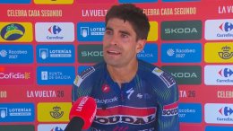 Tour d'Espagne  - Mikel Landa, ému après sa victoire : «J'ai pensé à mes enfants»