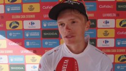 Tour d'Espagne - Oscar Onley : «Tout le monde s'attendait à ce que Carapaz attaque»