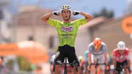 Tour des Abruzzes - Le numéro de Filippo D'Aiuto sur la 3e étape... Godon encore 2e