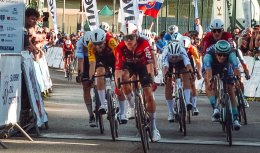 Tour de Slovaquie - Lennert Van Eetvelt remporte la 3e étape devant Benjamin Thomas